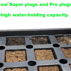 Viagrow VSSP100 Super, 100 Organic Plugs Seed, 100-Pack, Plant Starters