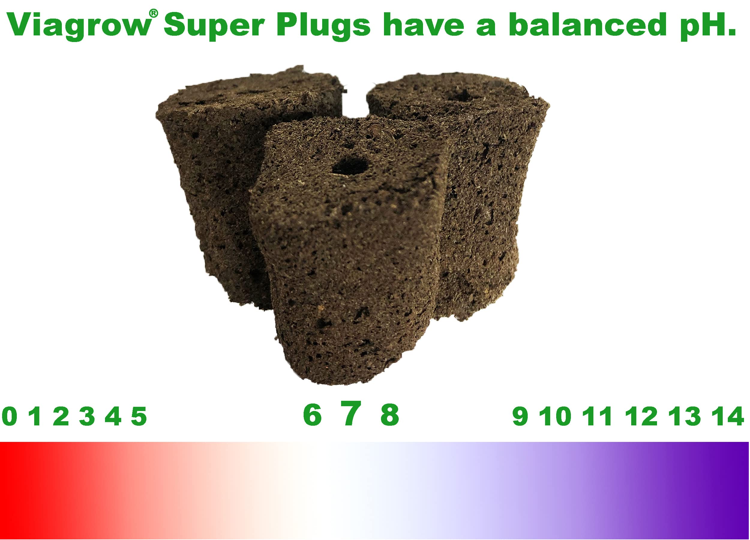 Viagrow VSSP100 Super, 100 Organic Plugs Seed, 100-Pack, Plant Starters