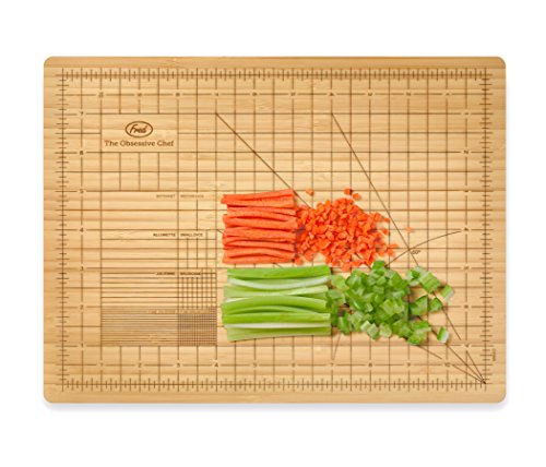 Genuine Fred The Obsessive Chef Bamboo Cutting Board