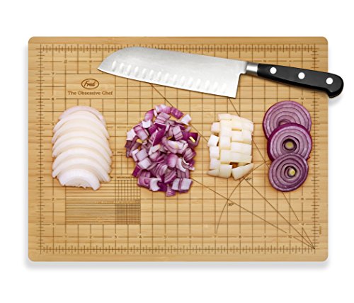 Genuine Fred The Obsessive Chef Bamboo Cutting Board