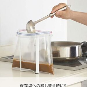 Yamazaki Tower Plastic Bag ECO Holder WH