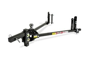 equal-i-zer 4-point sway control hitch, 90-00-1000, 10,000 lbs trailer weight rating, 1,000 lbs tongue weight rating, weight distribution kit includes standard hitch shank, ball not included
