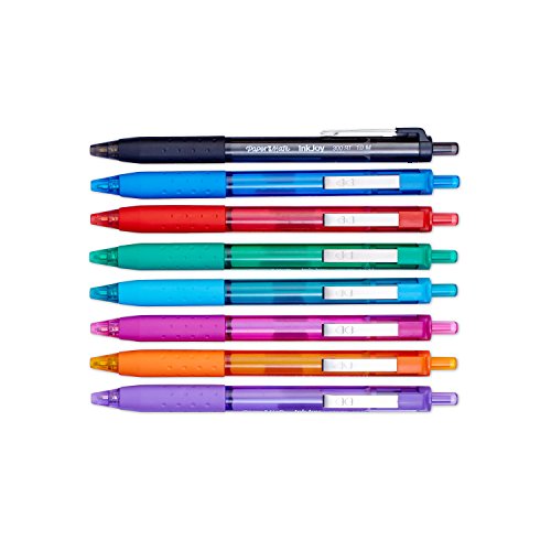 Paper Mate InkJoy 300RT Retractable Ballpoint Pen, Medium Point, Assorted Colors, 24-Count