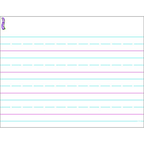 TREND enterprises, Inc. Handwriting Paper Wipe-Off Chart, 17" x 22"