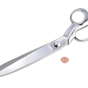 Szco Supplies 12" Professional Heavy-Duty Fabric Scissors For Tailoring With Mirror Finished Handle