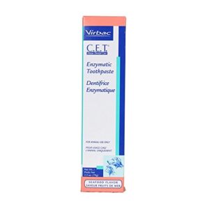 cet toothpaste for dogs and cats, seafood flavor