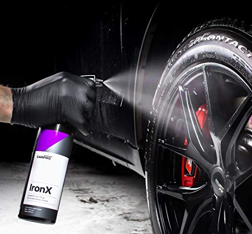 CARPRO IronX Iron Remover: Stops Rust Spots and Pre-Mature Failure of The Clear Coat, Iron Contaminant Removal - 500mL with Sprayer (17oz)