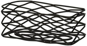 american metalcraft bnsb3 baskets, 4.5" length x 2.25" width, black