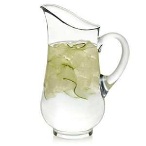 libbey atlantis glass pitcher, 73-ounce