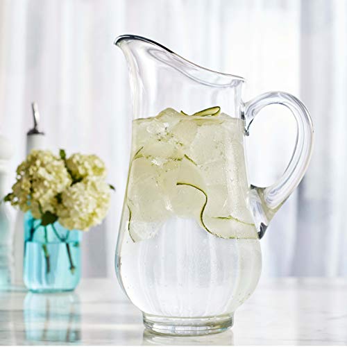 Libbey Atlantis Glass Pitcher, 73-ounce