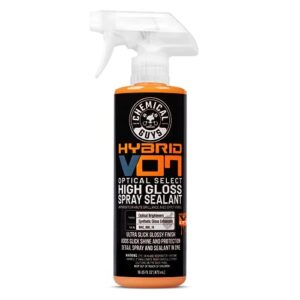 chemical guys wac_808_16 hybrid v7 optical select high gloss spray sealant & quick detailer (safe for all finishes including ceramic coatings), 16 fl oz, orange scent