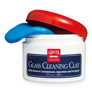 griot's garage 11049 glass cleaning clay 3.5oz, blue