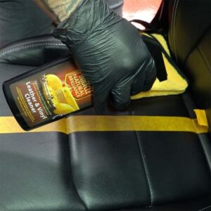 Pinnacle Natural Brilliance Leather Combo, 2 16 Oz. Bottles, Automotive Leather Conditioner, Leather & Vinyl Cleaner, 2-Piece Clean & Condition Combo Kit, PIN-250340