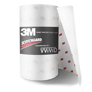 3m scotchgard clear paint protection bulk film roll 6-by-48-inches