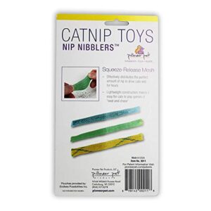 Pioneer Pet Nip Nibblers Catnip Toy – 3 Pack – Catnip Filled Toys For Indoor Cats -Teething Toy For Kittens That Bite And Chew