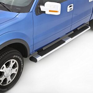 Lund 22368775 Chrome 6" Oval Straight Nerf Bars for 2007-2018 Toyota Tundra Access & CrewMax Cab