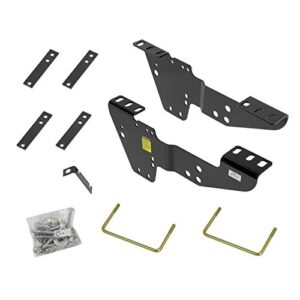draw-tite reese fifth wheel hitch mounting system custom bracket, compatible with select chevrolet silverado : gmc sierra black 33.5 inch
