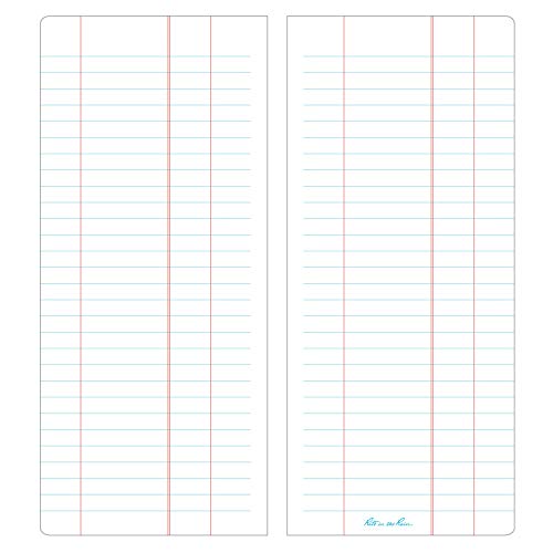 Rite in the Rain Weatherproof Soft Cover Tally Notebook, 3 1/2" x 8", Yellow Cover, Tally Pattern (No. 324), 8 x 3.5 x 0.375