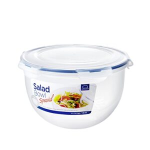 lock & lock special salad bowl food storage container with draining tray 135.26-oz / 16.91-cup