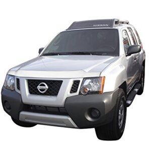 Auto Ventshade [AVS] Aeroskin Hood Protector | 2005 - 2020 Nissan Frontier, Low Profile/Flush - Chrome | 622032