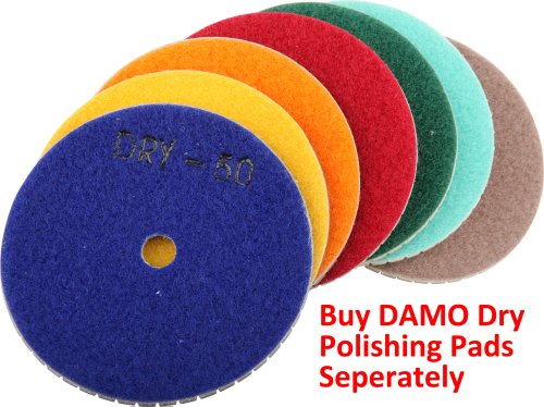 4" DAMO Aluminum Back Holder/Backer Pads for Diamond Polishing Pads