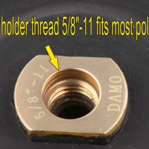 4" DAMO Aluminum Back Holder/Backer Pads for Diamond Polishing Pads