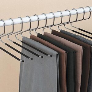 storage dynamics pant organizer slack hangers, multi