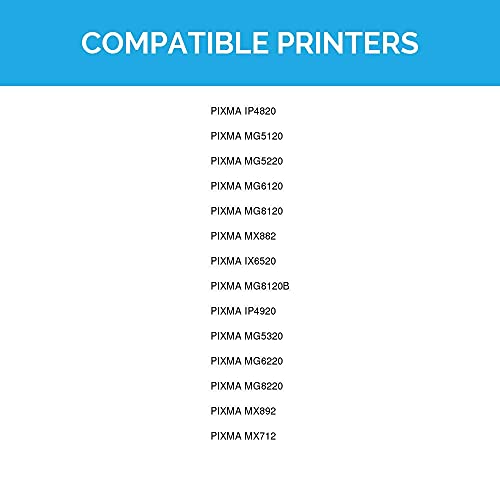 LD Compatible Ink Cartridge Replacements for Canon PGI-225 & CLI-226 (4 Pigment Black, 2 Dye Black, 2 Cyan, 2 Magenta, 2 Yellow, 12-Pack)