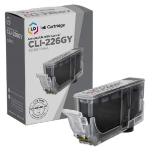 ld products compatible ink cartridge replacement for canon cli-226gy 4550b001aa (gray)