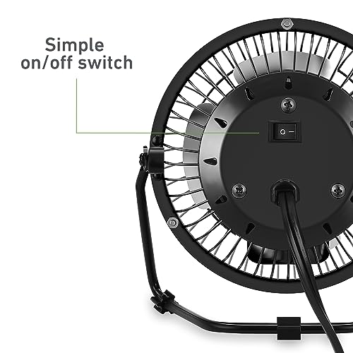 Holmes Mini High Velocity Personal Fan, HNF0410A-BM