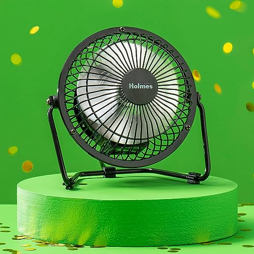 Holmes Mini High Velocity Personal Fan, HNF0410A-BM