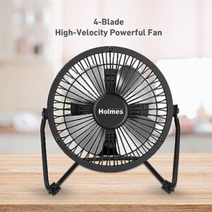 Holmes Mini High Velocity Personal Fan, HNF0410A-BM