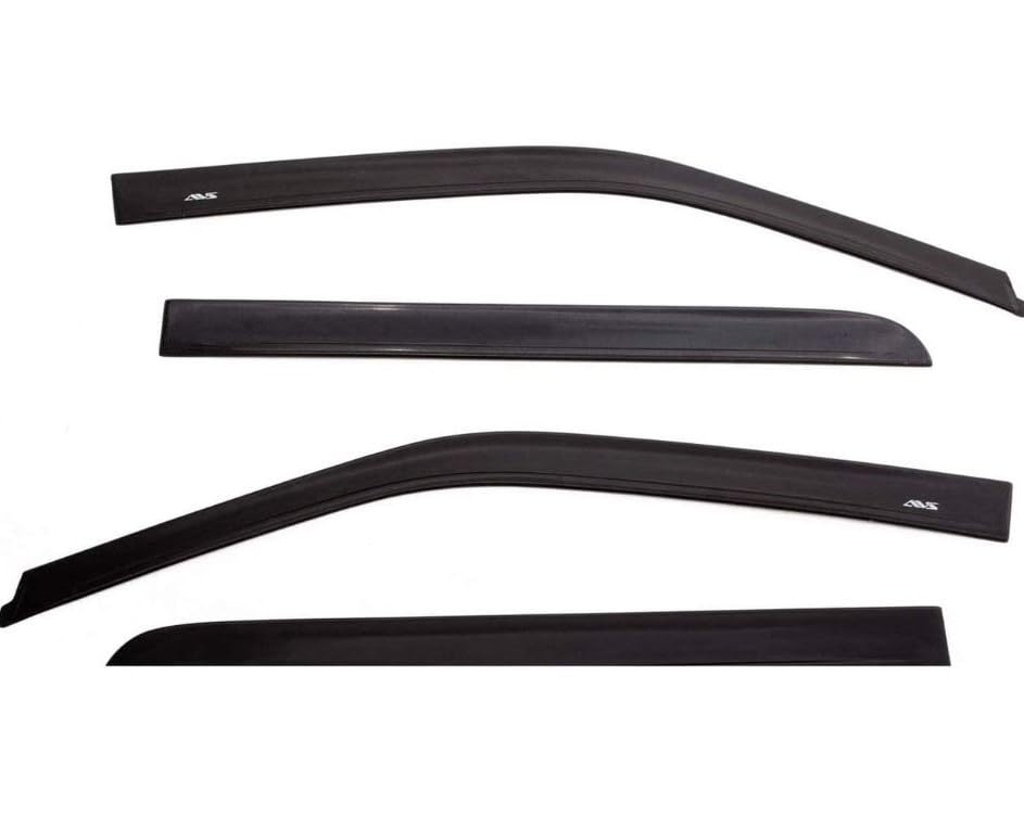 Auto Ventshade [AVS] In-Channel Ventvisor | 2007 - 2010 Saturn Outlook, 2007 - 2016 GMC Acadia, 2017 Acadia Limited - Smoke, 4 pc. | 194632