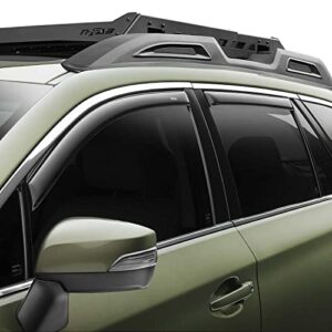 Auto Ventshade [AVS] In-Channel Ventvisor | 2007 - 2010 Saturn Outlook, 2007 - 2016 GMC Acadia, 2017 Acadia Limited - Smoke, 4 pc. | 194632