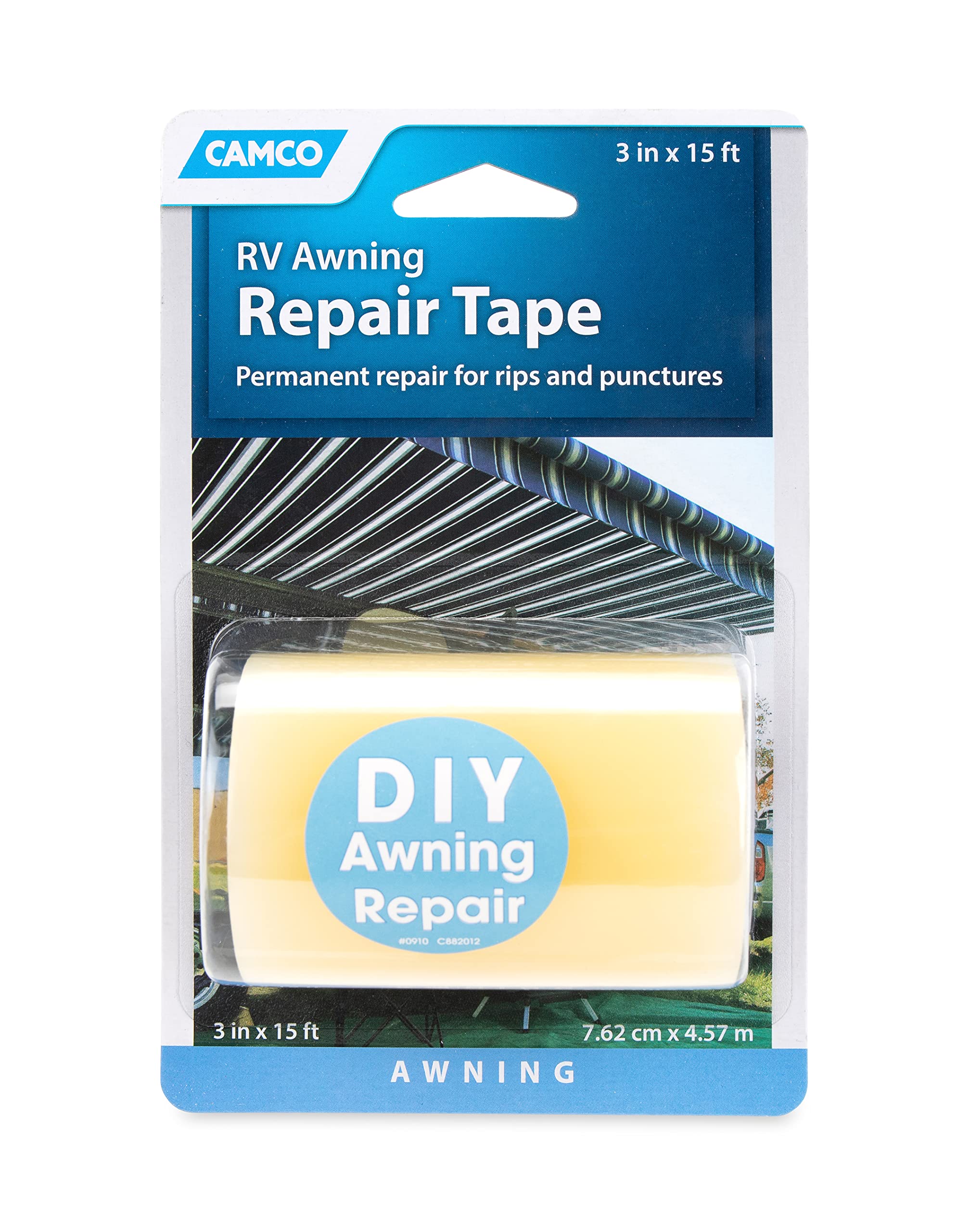 Camco 42613 3" x 15' Awning Repair Tape