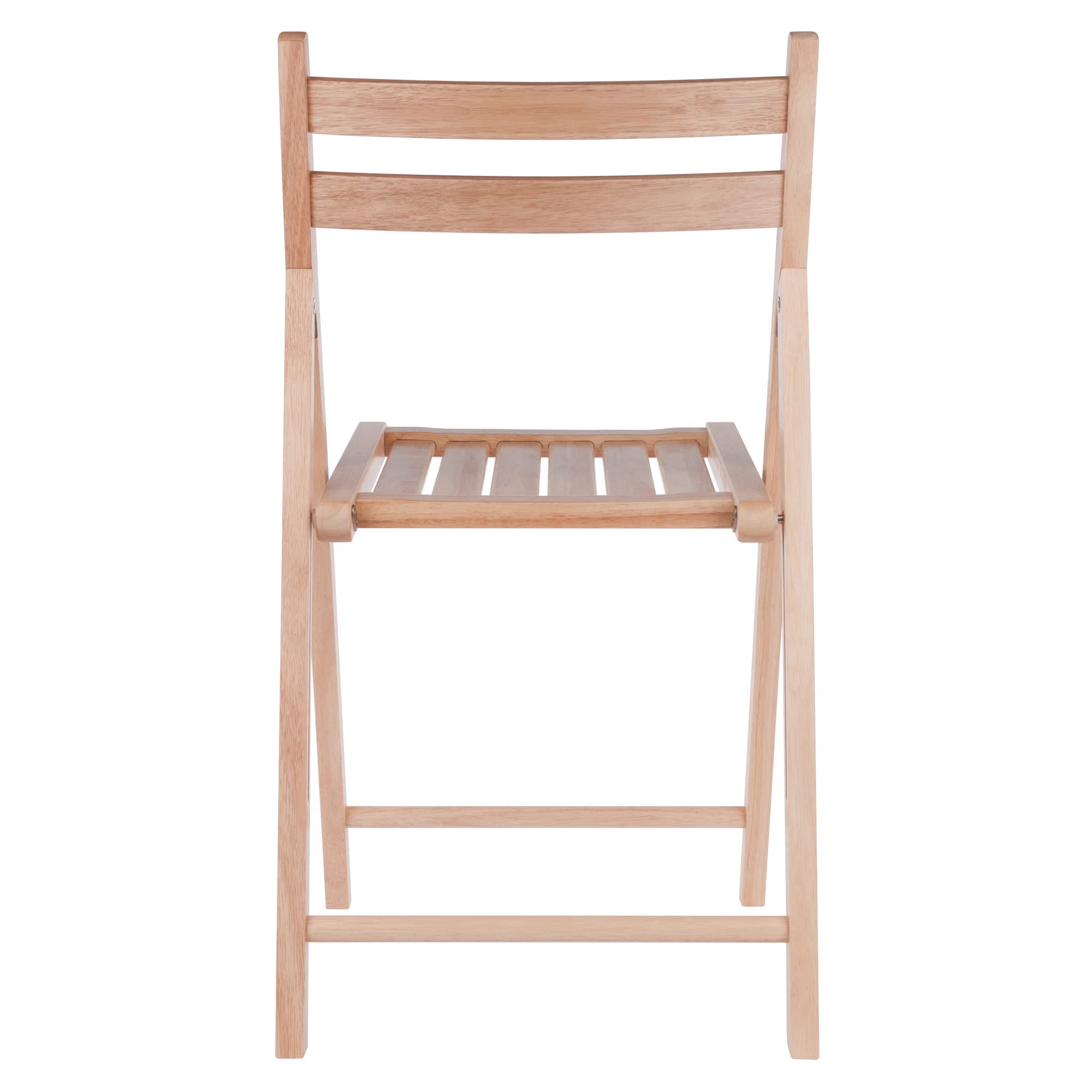 Robin 4-PC Folding Chair Set - Parent,Natural Finish, Set of 4, Wood