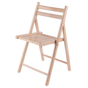 Robin 4-PC Folding Chair Set - Parent,Natural Finish, Set of 4, Wood