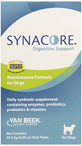 VAN BEEK Synacore Digestive Support for Dogs, 30-Pack