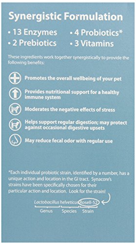 VAN BEEK Synacore Digestive Support for Dogs, 30-Pack