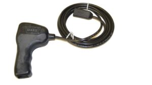 warn 83653 plug-in winch remote hand held controller with 12' connector cable for powerplant winches