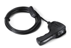 warn 83658 plug-in winch remote hand held controller with 12' connector cable for 9.5ti winches