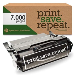 print.save.repeat. lexmark t650a11a remanufactured toner cartridge for t650, t652, t654, t656 laser printer [7,000 pages]