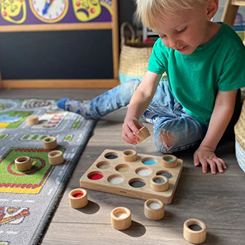 TickiT Touch & Match Board - Toddler Sensory Exploration - Special Educational Needs - Tactile Board - Touch & Feel