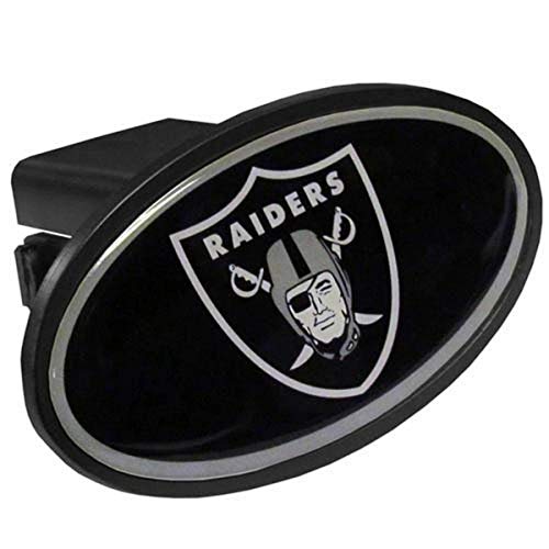 NFL Oakland Raiders Plastic Logo Hitch Cover, Class III