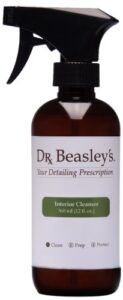 dr. beasley's interior cleanser - 12 oz. removes dirt, oil, and food- keeps plastic looking fresh, safe for all plastics and vinyl