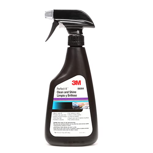 3M Perfect-It Clean & Shine, 06084, 1 pt (16 fl oz/473 mL)