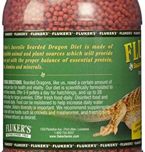 Fluker's 76031 Juvenile Bearded Dragon Diet Food, 5oz