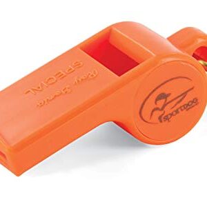 SportDOG Brand Roy Gonia Special Whistle Without Pea - Hunting Dog Training Whistle with Easy-to-Blow Design - Orange