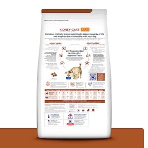 Hill's Prescription Diet k/d Kidney Care with Chicken Dry Dog Food, Veterinary Diet, 8.5 lb. Bag