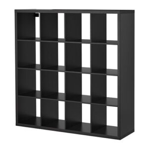 ikea kallax bookcase room divider cube display